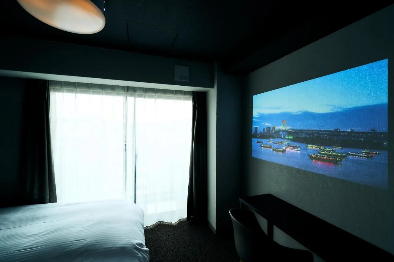 Rakuten Stay Kyoto Station Twin Room With Ceiling Projector Japón